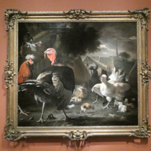 Poultry Yard - Melchior de Hondecoter 1660